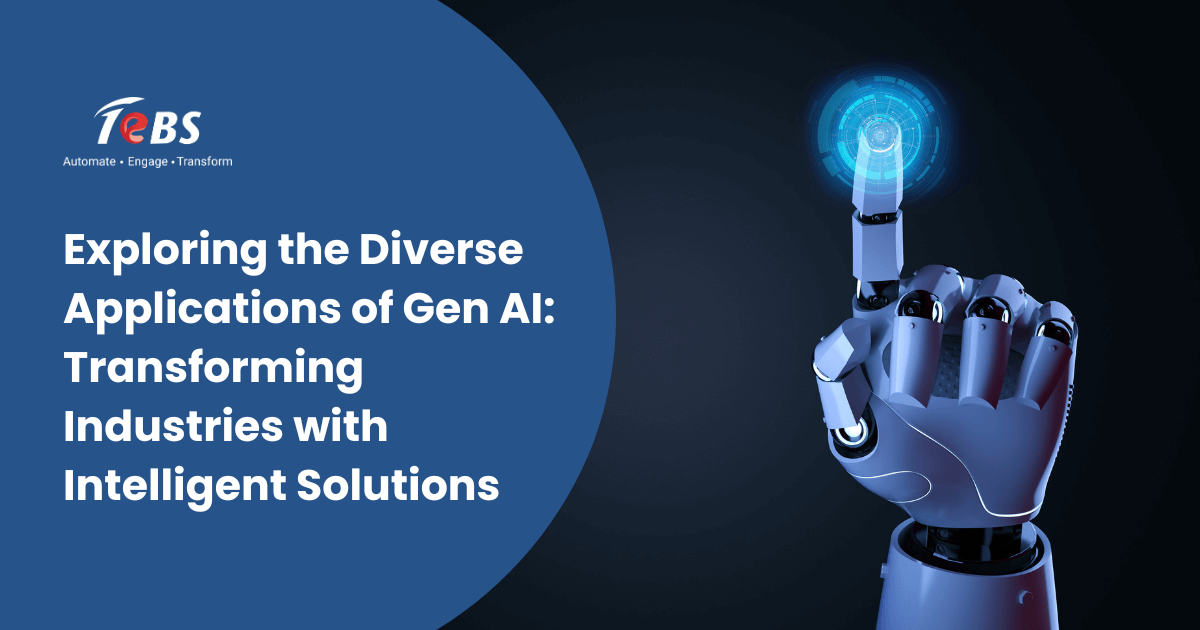 Exploring the Diverse Applications of Gen AI: Transforming Industries with Intelligent Solutions 